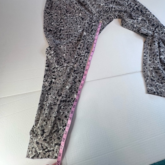 Athleta Printed Jogger Pants Women’s 2X Gray Black High Rise Stretch - Picture 4 of 11